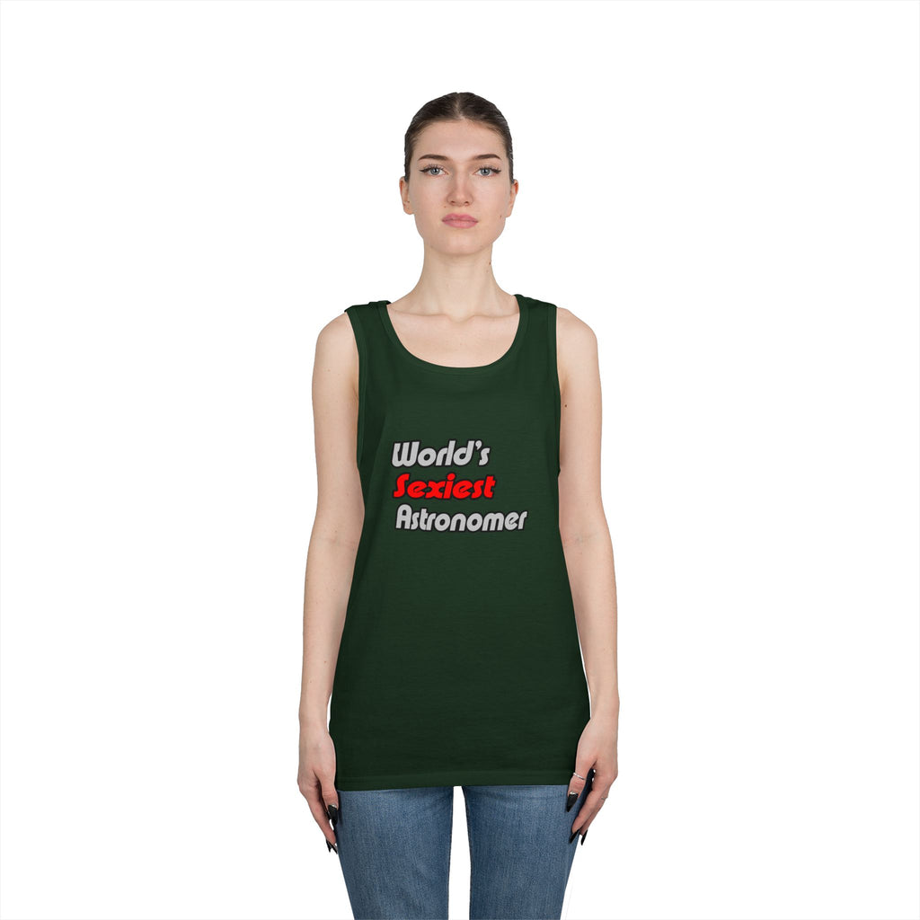 World's Sexiest Astronomer - Unisex Heavy Cotton Tank Top