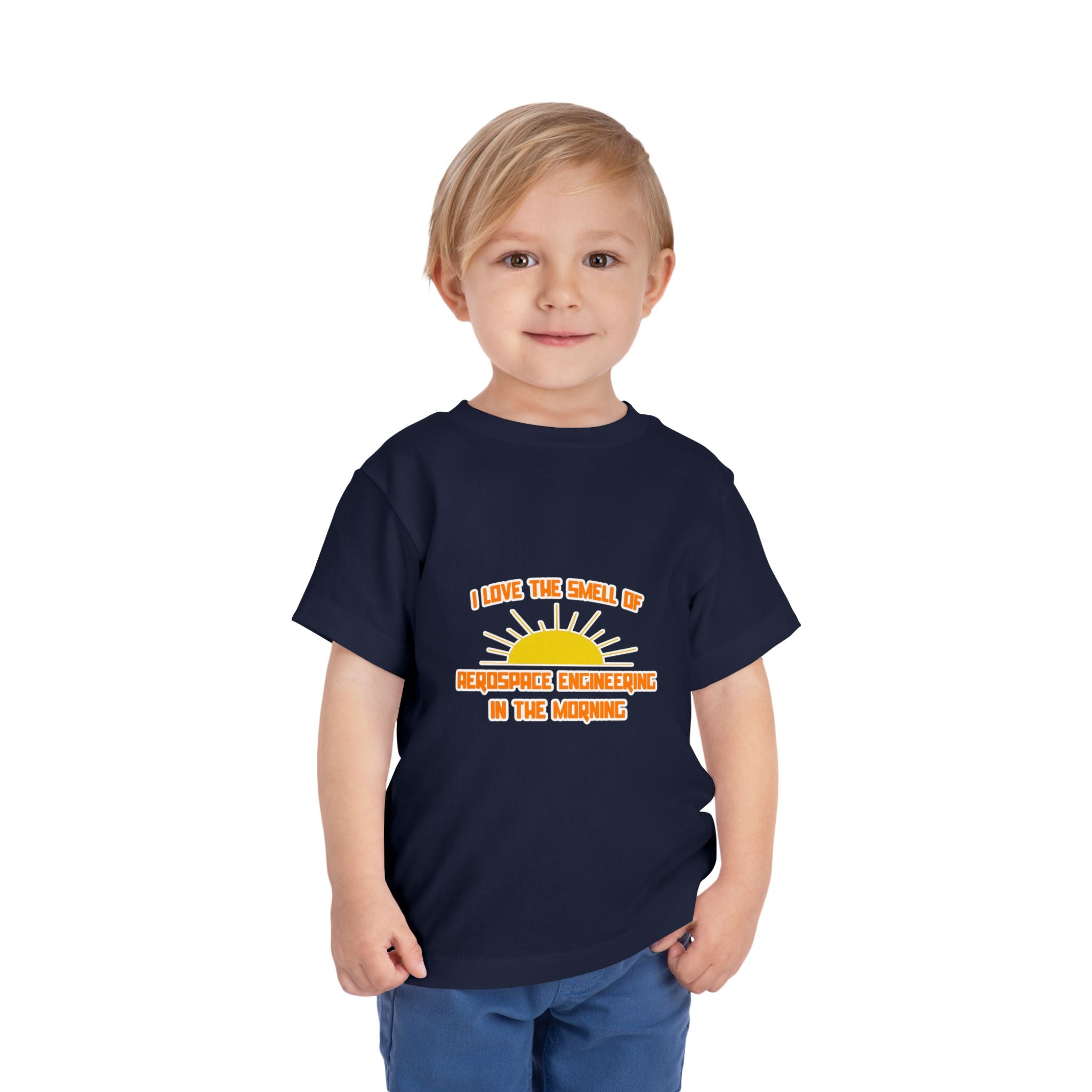 Smell of Aerospace Engineering in the Morning - Toddler Short Sleeve Tee