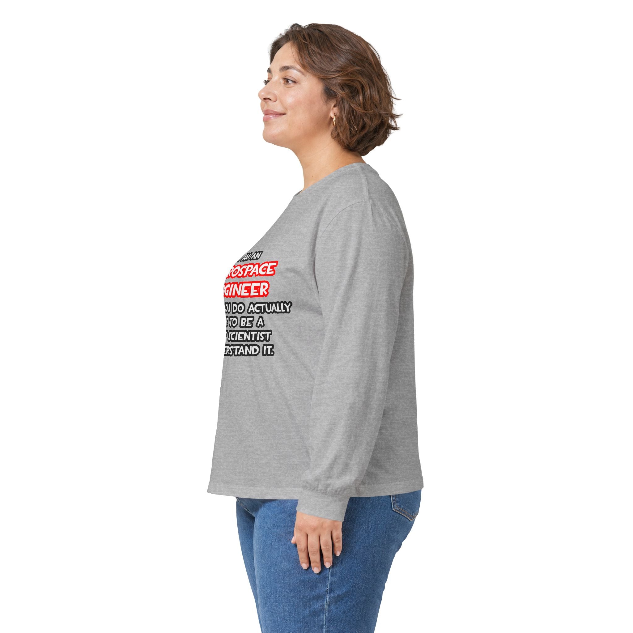 Rocket Scientist .. Funny Aerospace Engineer - Unisex Ultra Cotton Long Sleeve Tee