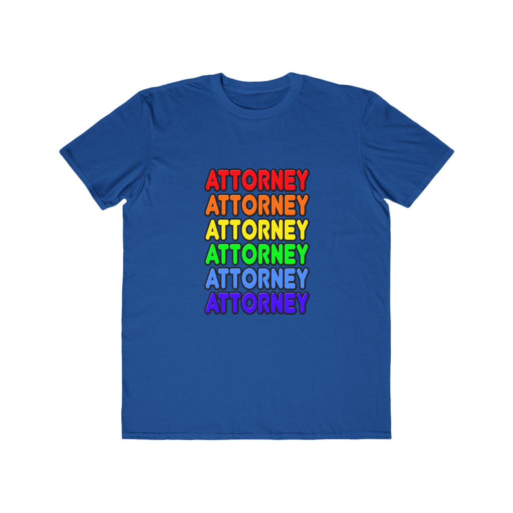 Rainbow Attorney - Men's Lightweight Fashion Tee