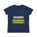 Engineers...Smarter - Women's Midweight Cotton Tee