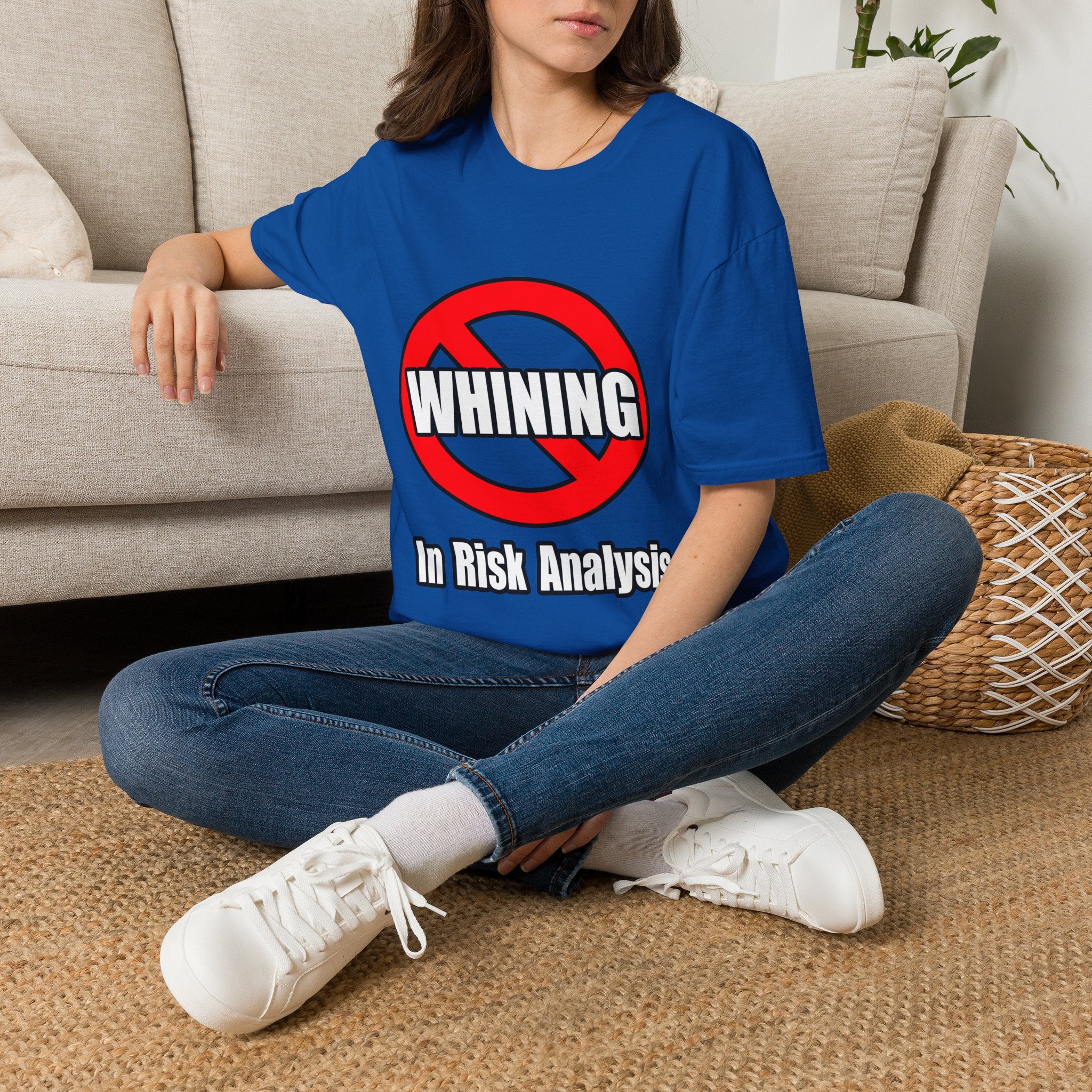 No Whining In Risk Analysis - Unisex Softstyle T-Shirt