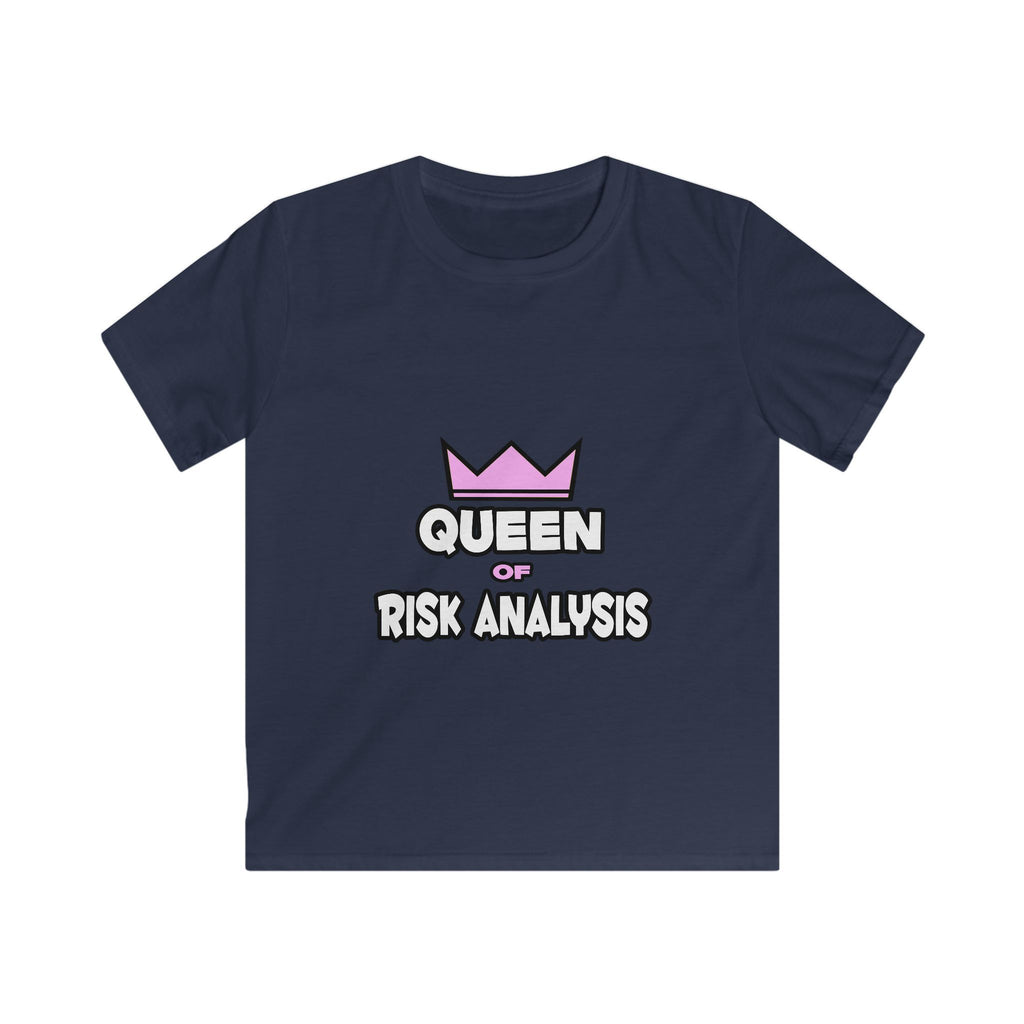 Queen of Risk Analysis - Kids Softstyle Tee