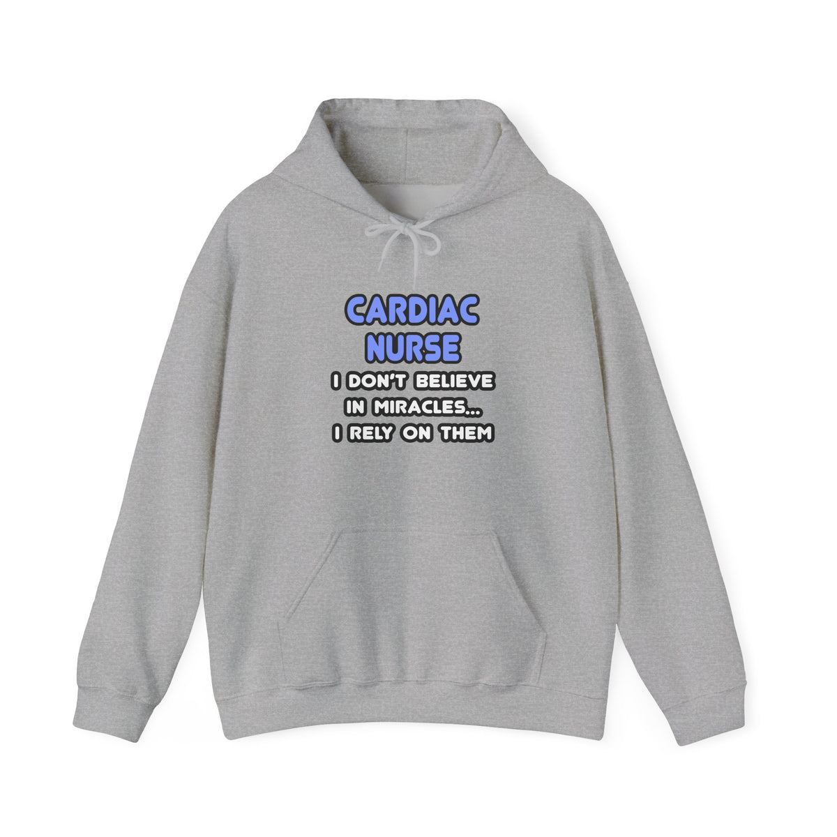 Miracles and Cardiac Nurses - Unisex Heavy Blend™ Hooded Sweatshirt