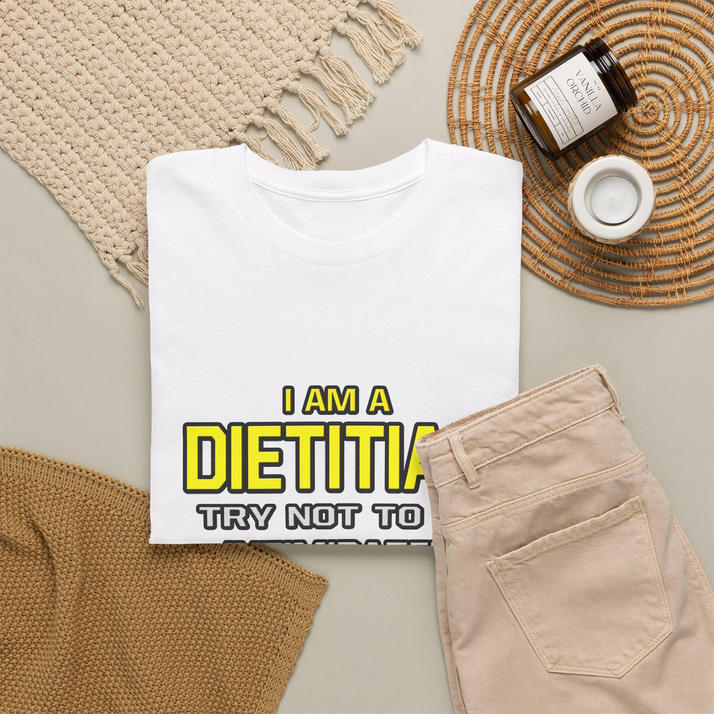 Dietitian...Superior Intelligence - Unisex Heavy Cotton Tee