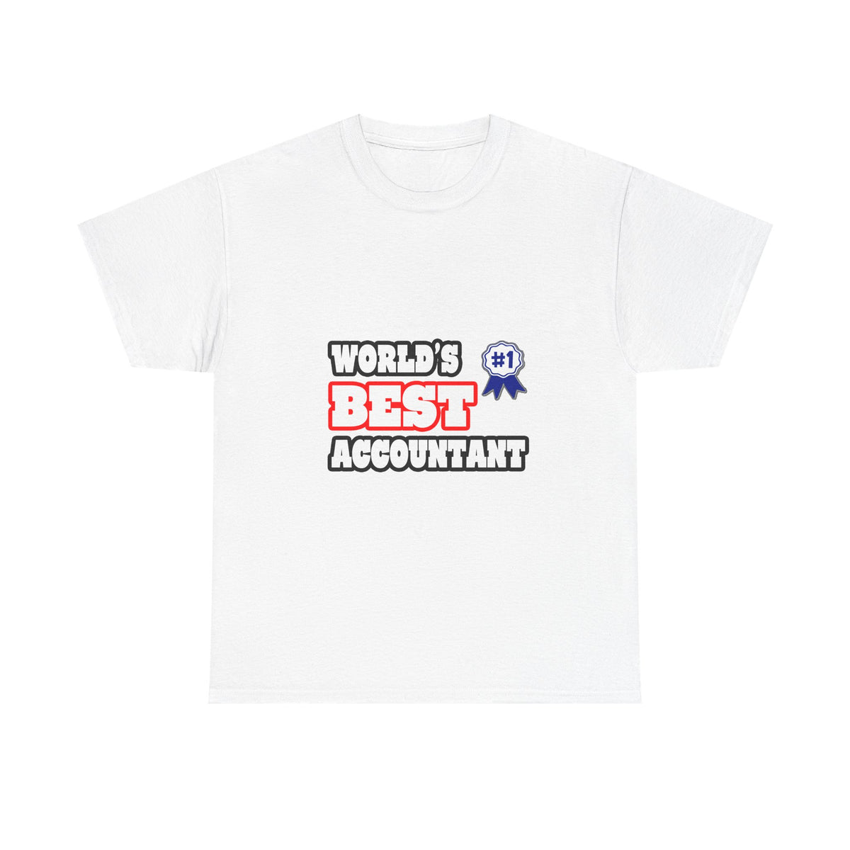 World's Best Accountant - Unisex Heavy Cotton Tee