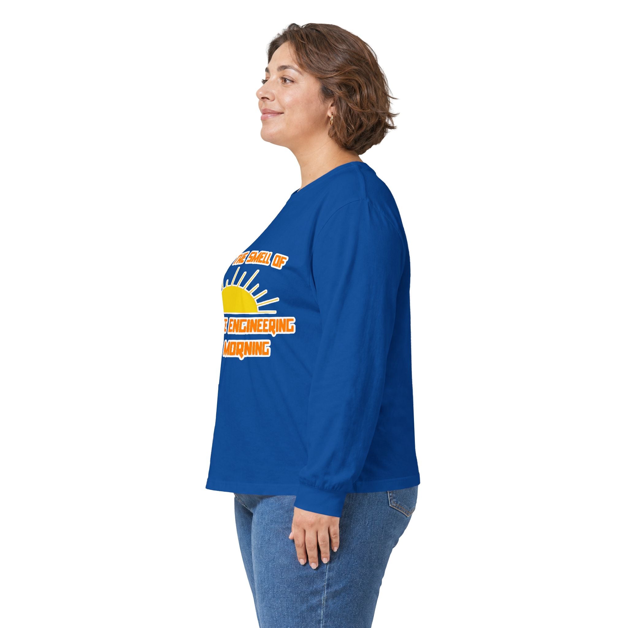 Smell of Aerospace Engineering in the Morning - Unisex Ultra Cotton Long Sleeve Tee
