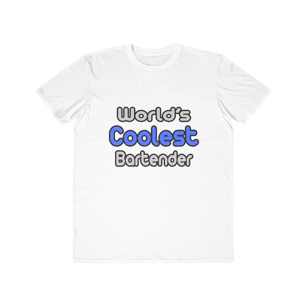 World's Coolest Bartender - Men's Lightweight Fashion Tee
