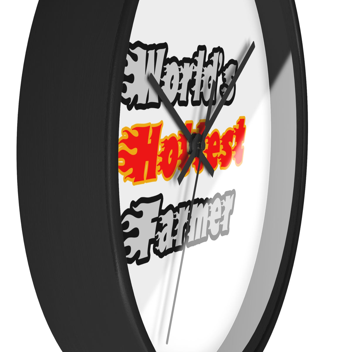 World's Hottest Farmer - Wall Clock