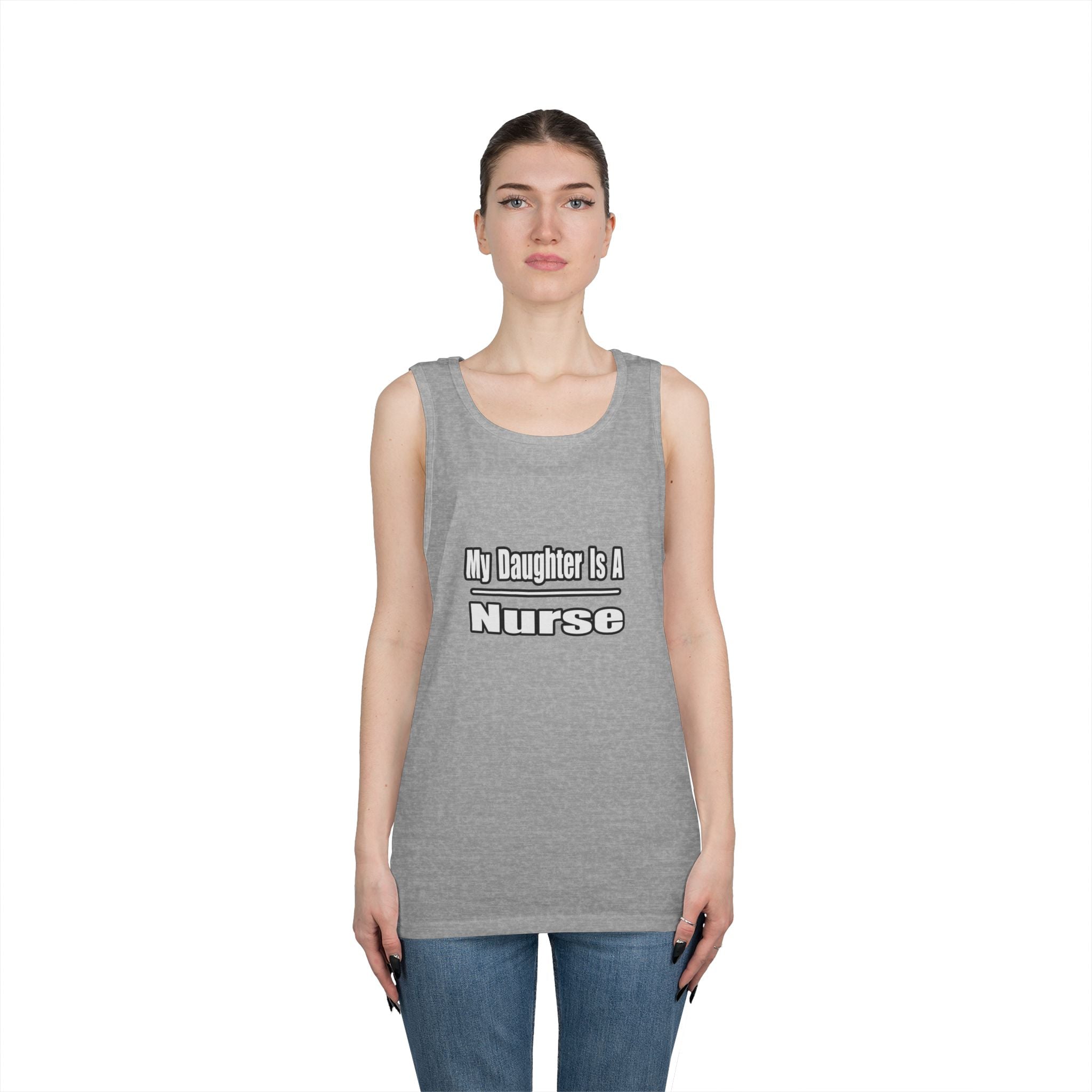 My Daughter Nurse - Unisex Heavy Cotton Tank Top