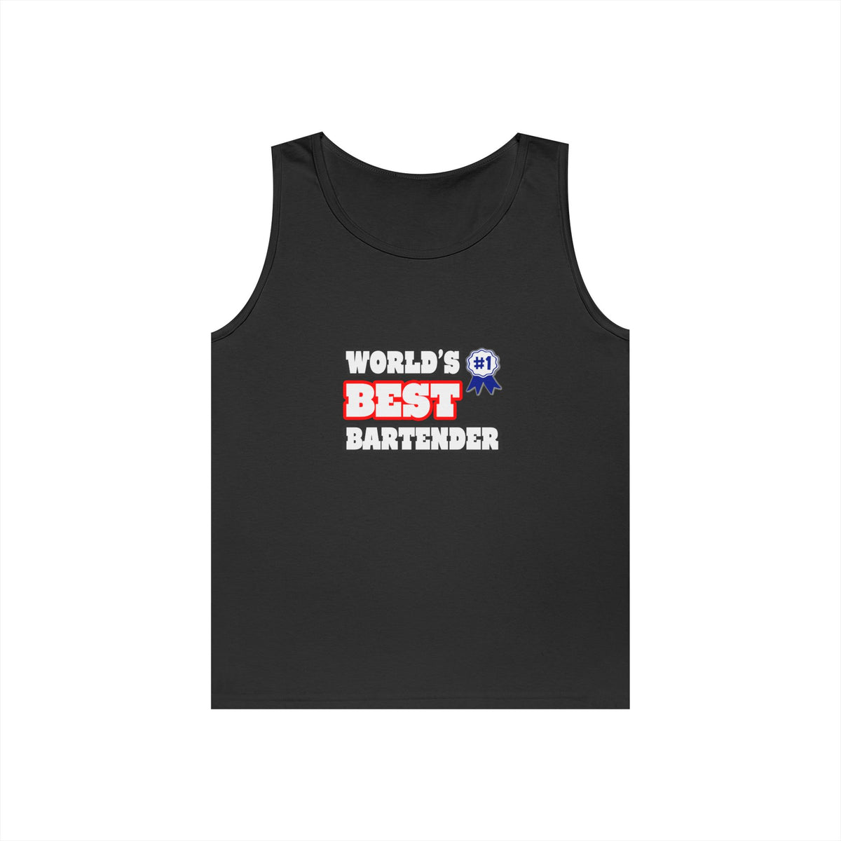 World's Best Bartender - Unisex Heavy Cotton Tank Top