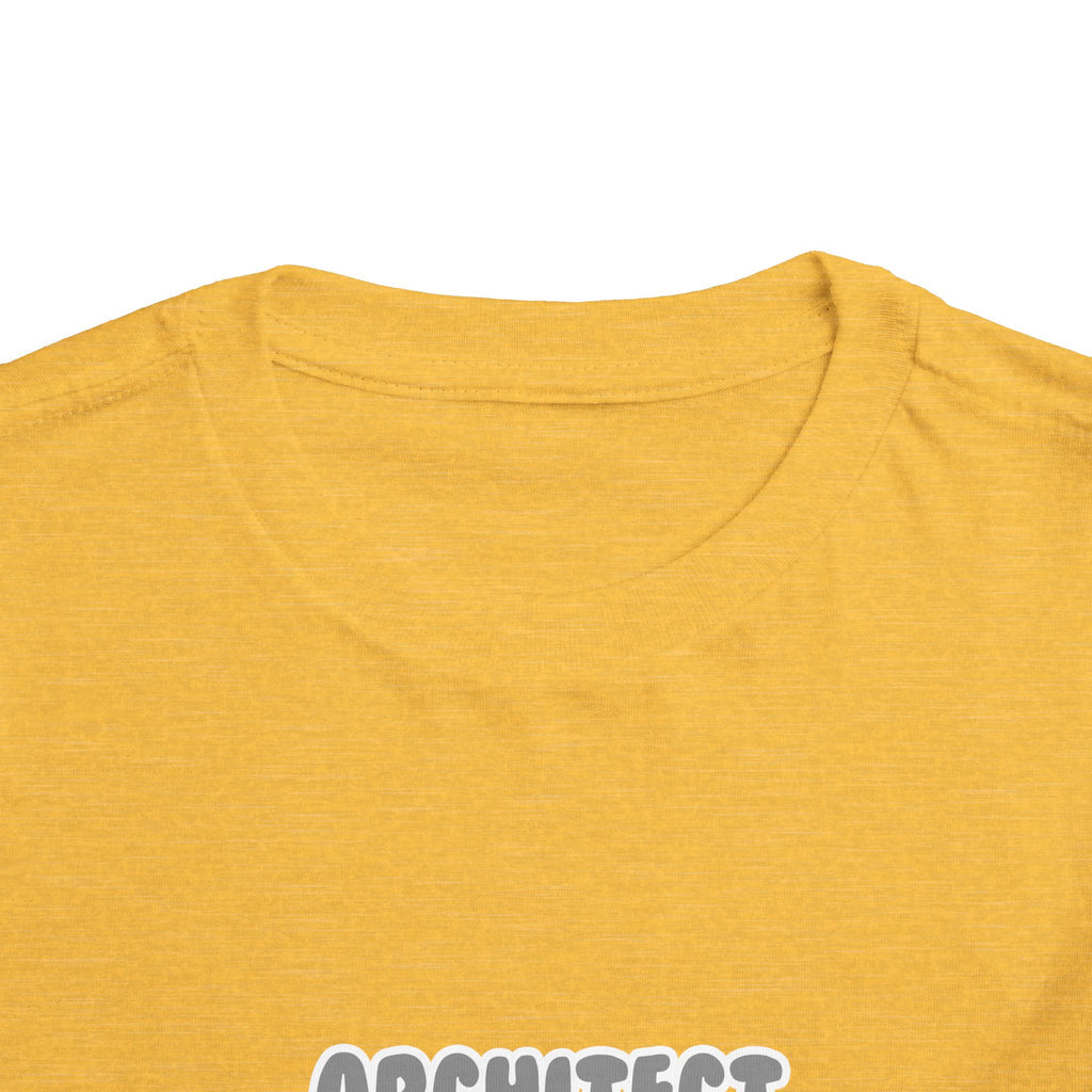 Architect ... Will Work For Ice Cream - Toddler Short Sleeve Tee