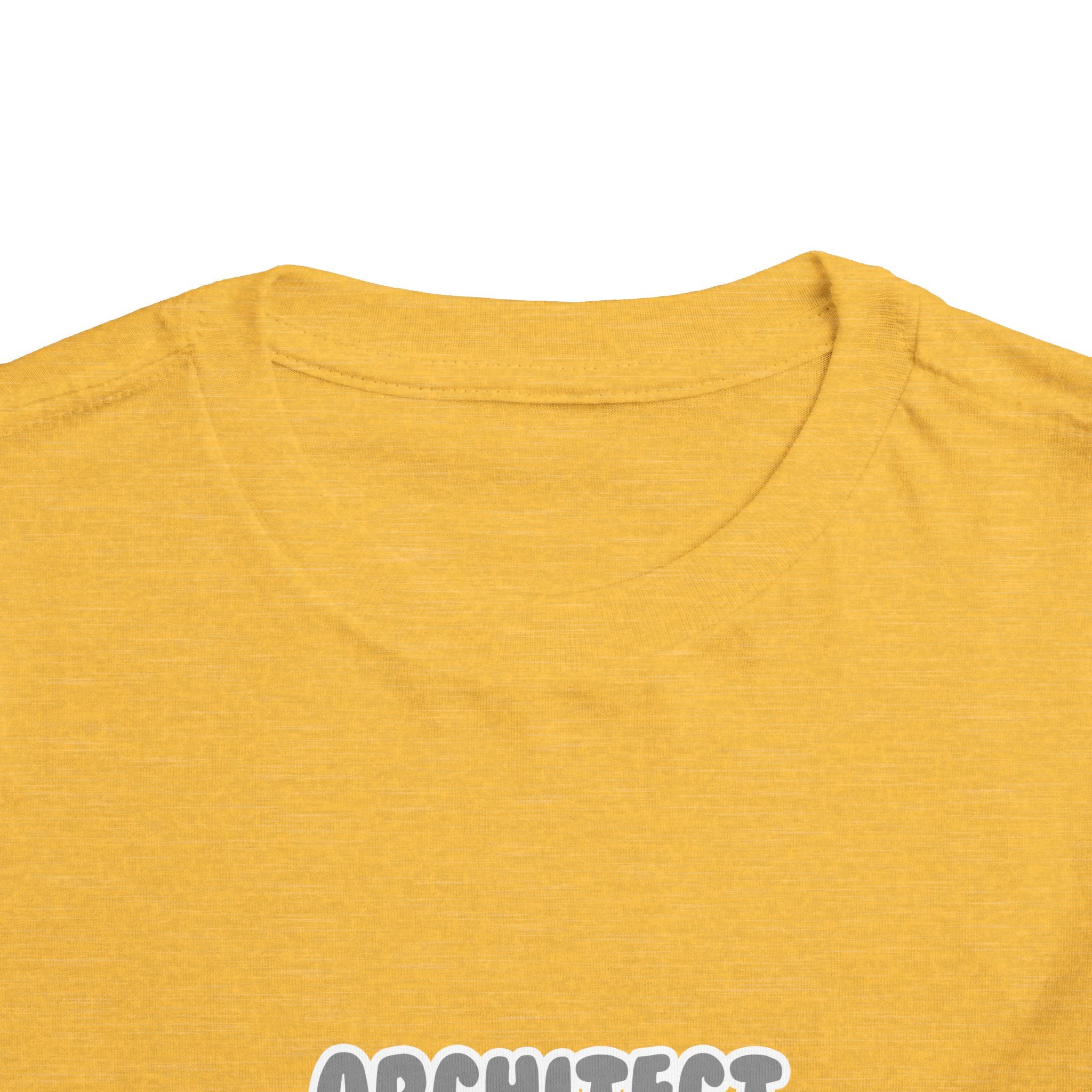 Architect ... Will Work For Ice Cream - Toddler Short Sleeve Tee