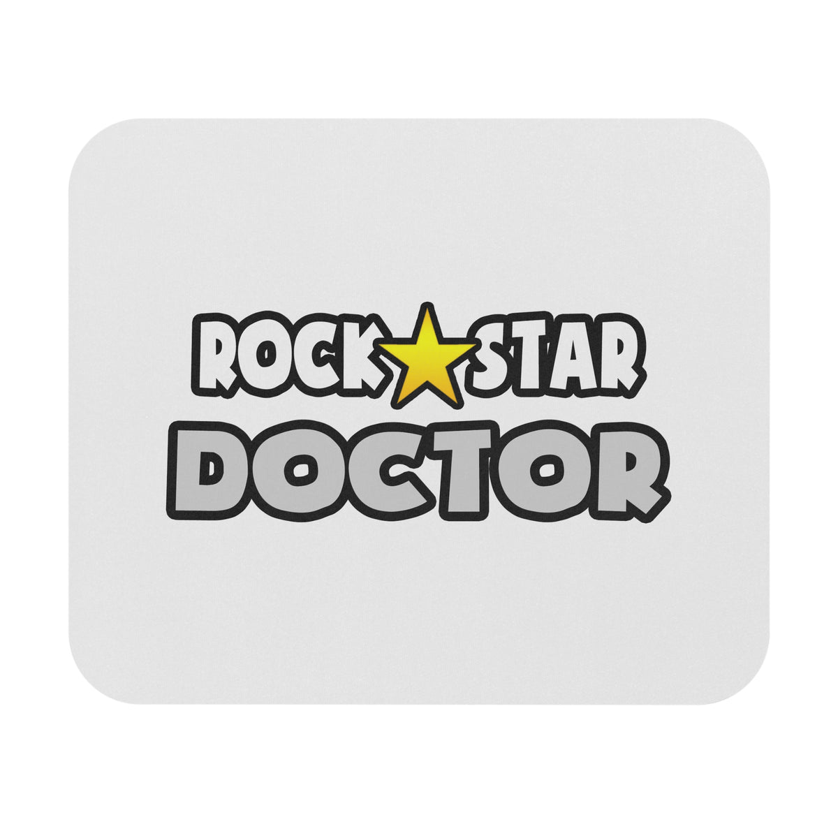 Rock Star Doctor (2) - Mouse Pad (Rectangle)