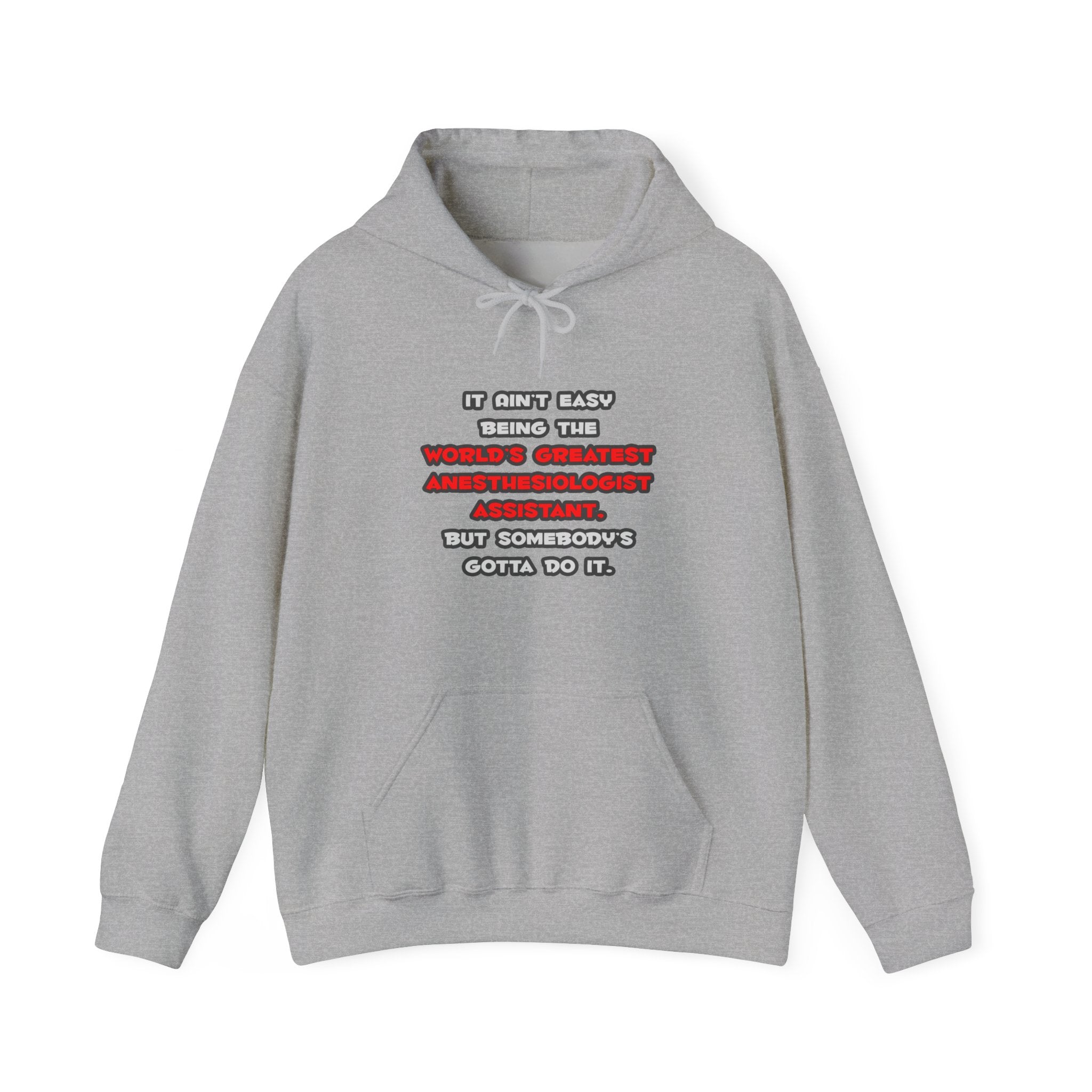 World's Greatest Anesthesiologist Asst Joke - Unisex Heavy Blend™ Hooded Sweatshirt