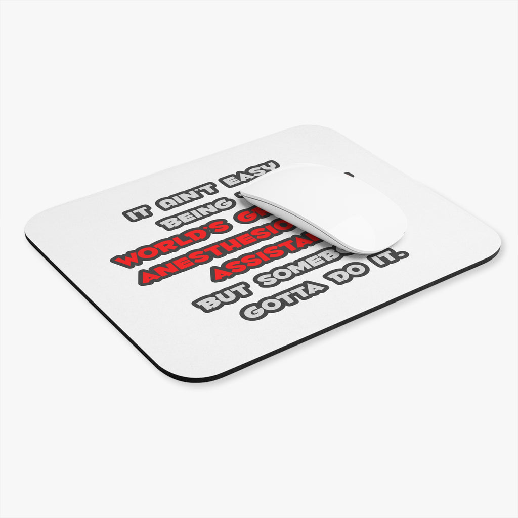 World's Greatest Anesthesiologist Asst Joke - Mouse Pad (Rectangle)