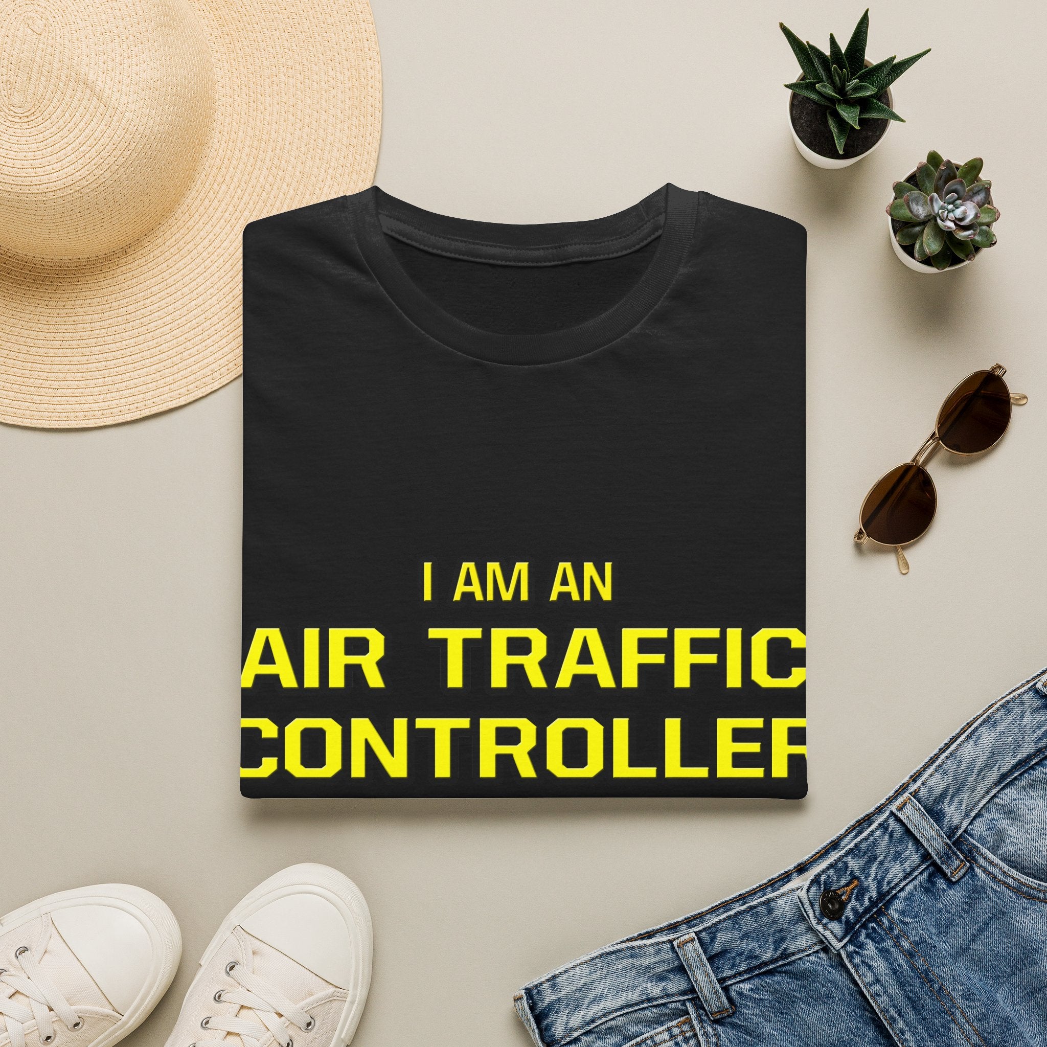 Air Traffic Controller...Superior Intelligence - Unisex Softstyle T-Shirt