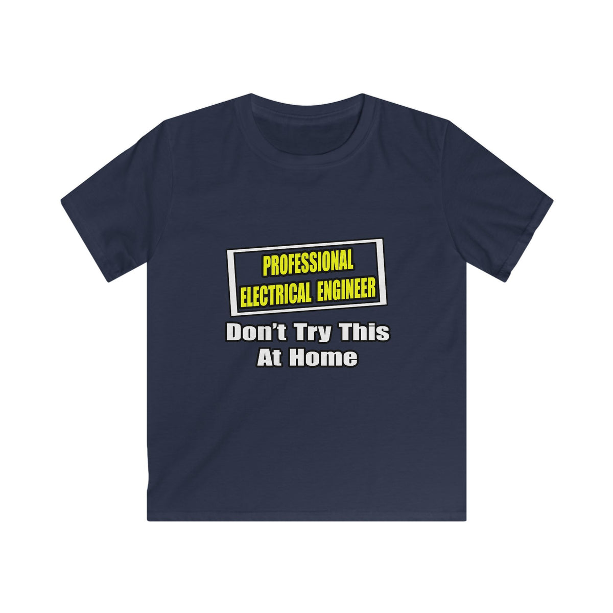 Professional Electrical Engineer...Joke - Kids Softstyle Tee