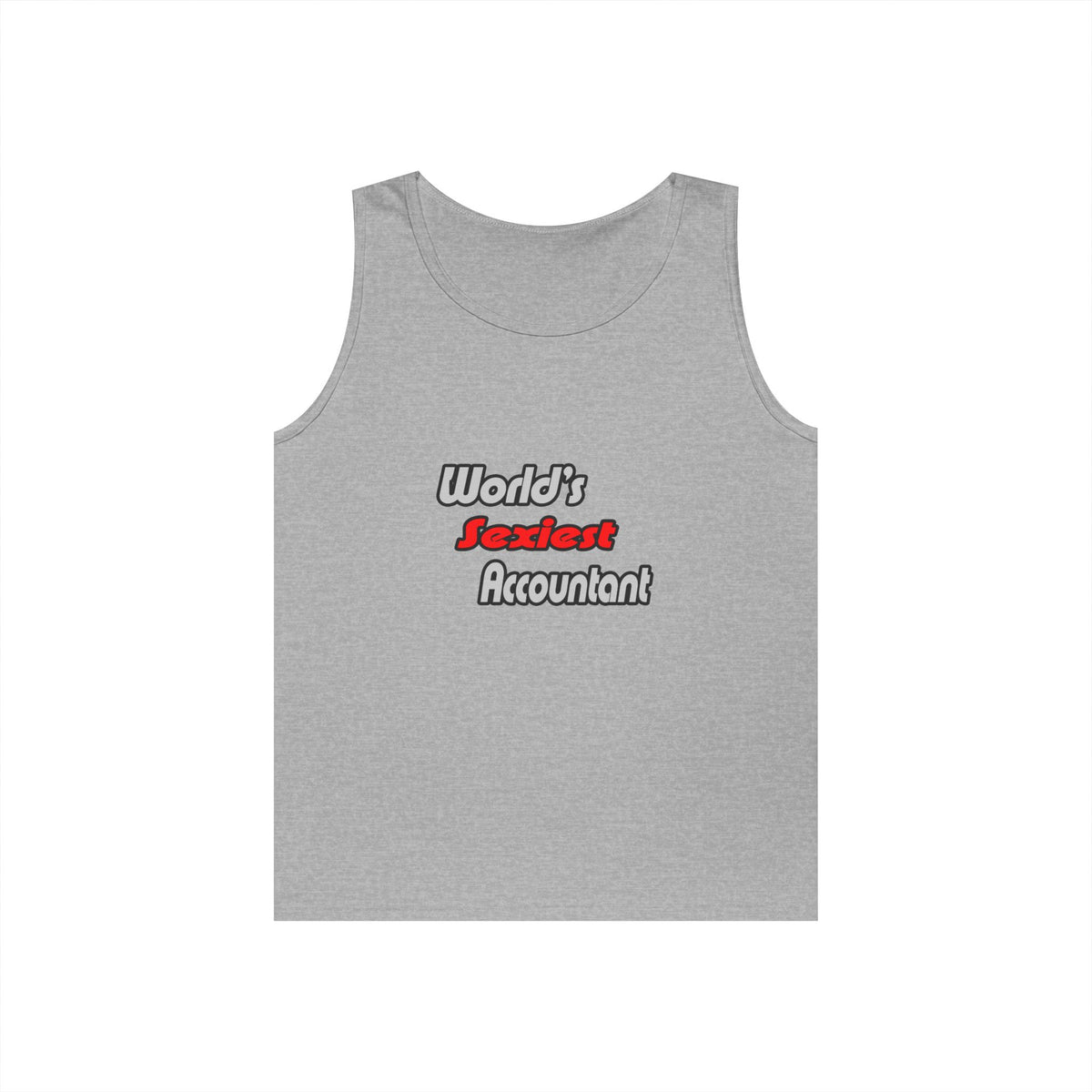 World's Sexiest Accountant - Unisex Heavy Cotton Tank Top