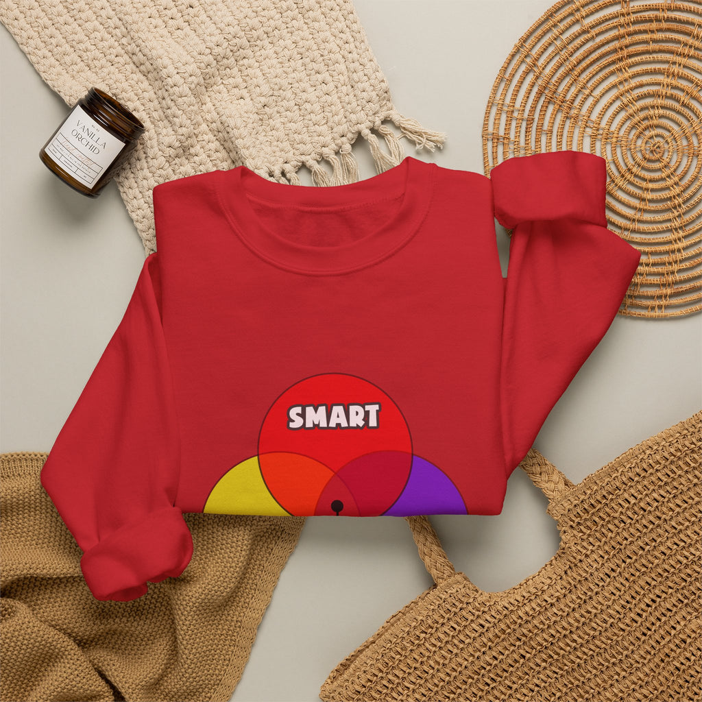 Venn Diagram .. Anesthesiologist Assistants - Unisex Heavy Blend™ Crewneck Sweatshirt