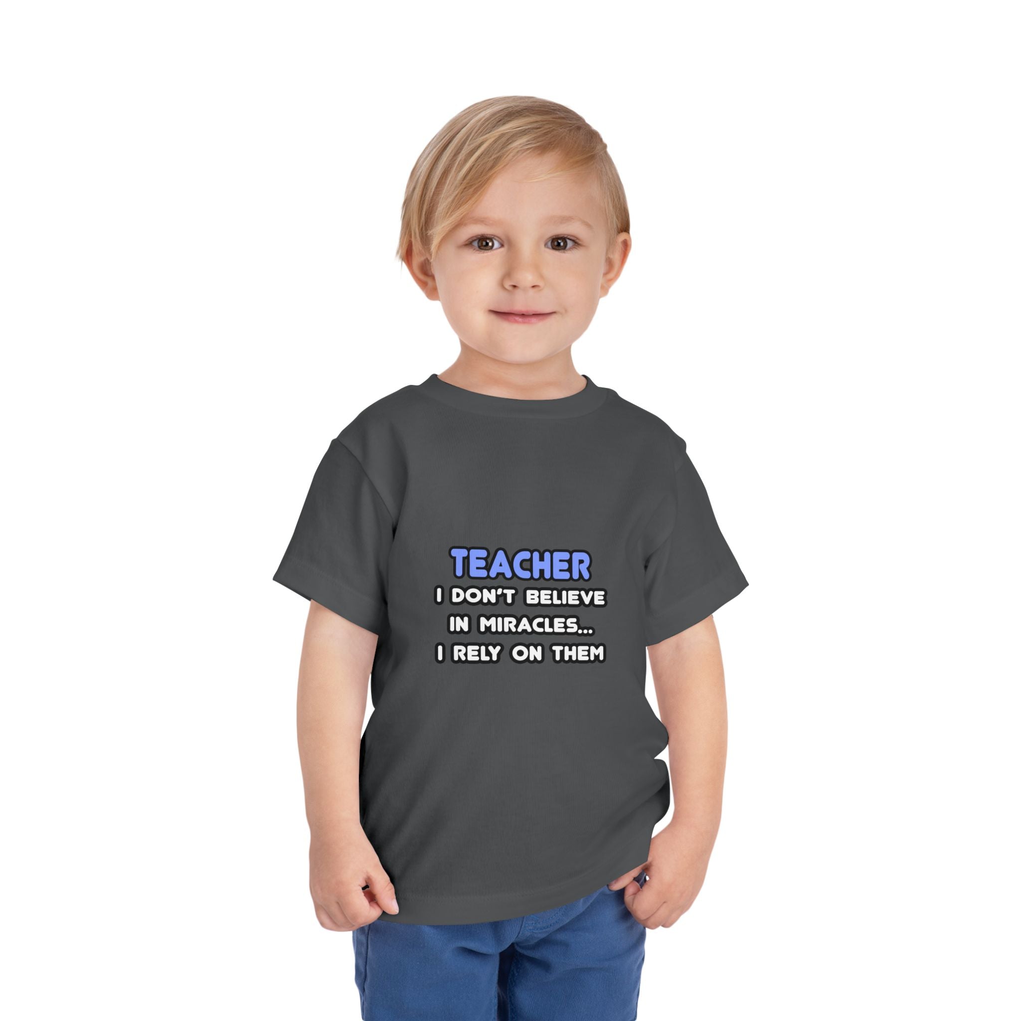 Miracles and Teachers - Toddler Short Sleeve Tee