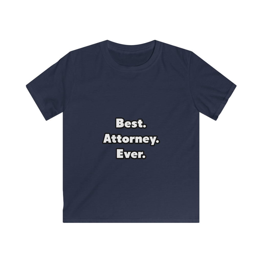 Best. Attorney. Ever - Kids Softstyle Tee
