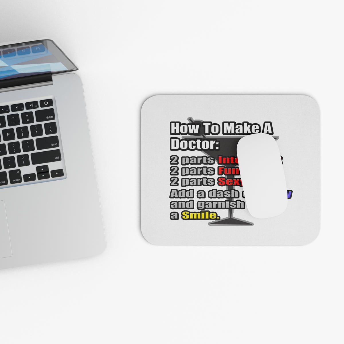 How To Make a Doctor - Mouse Pad (Rectangle)