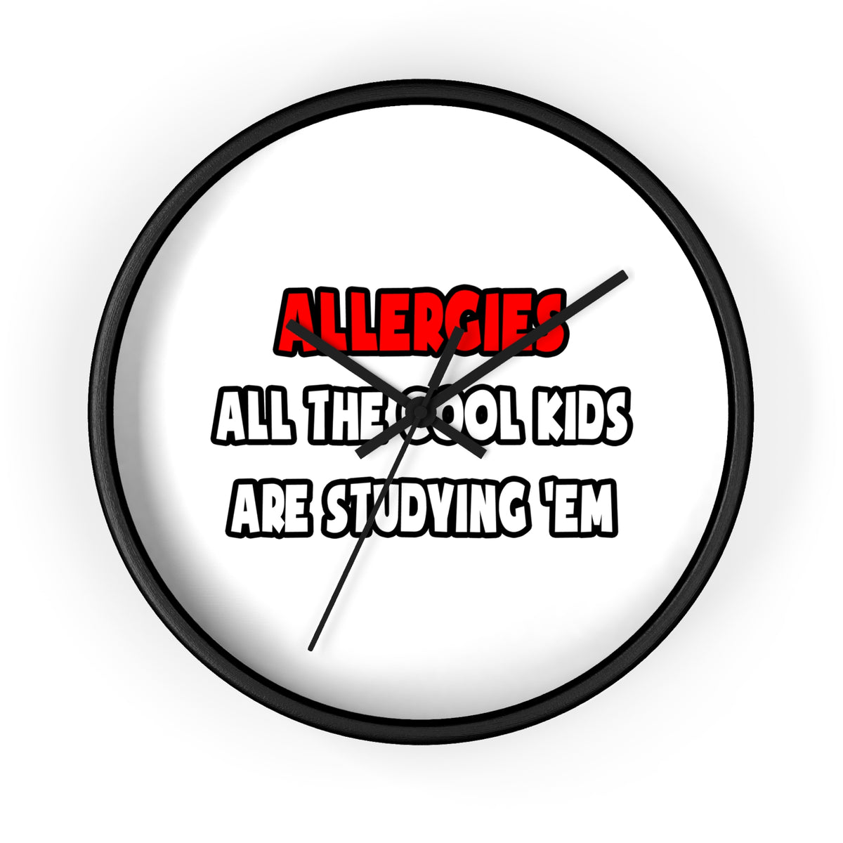Funny Allergist Shirts and Gifts - Wall Clock