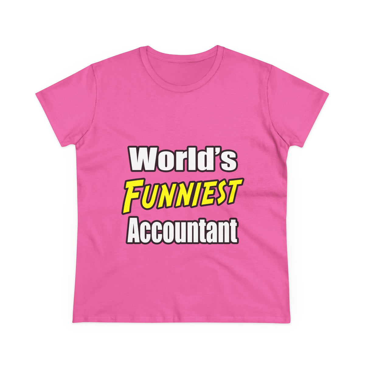 World's Funniest Accountant - Women's Midweight Cotton Tee