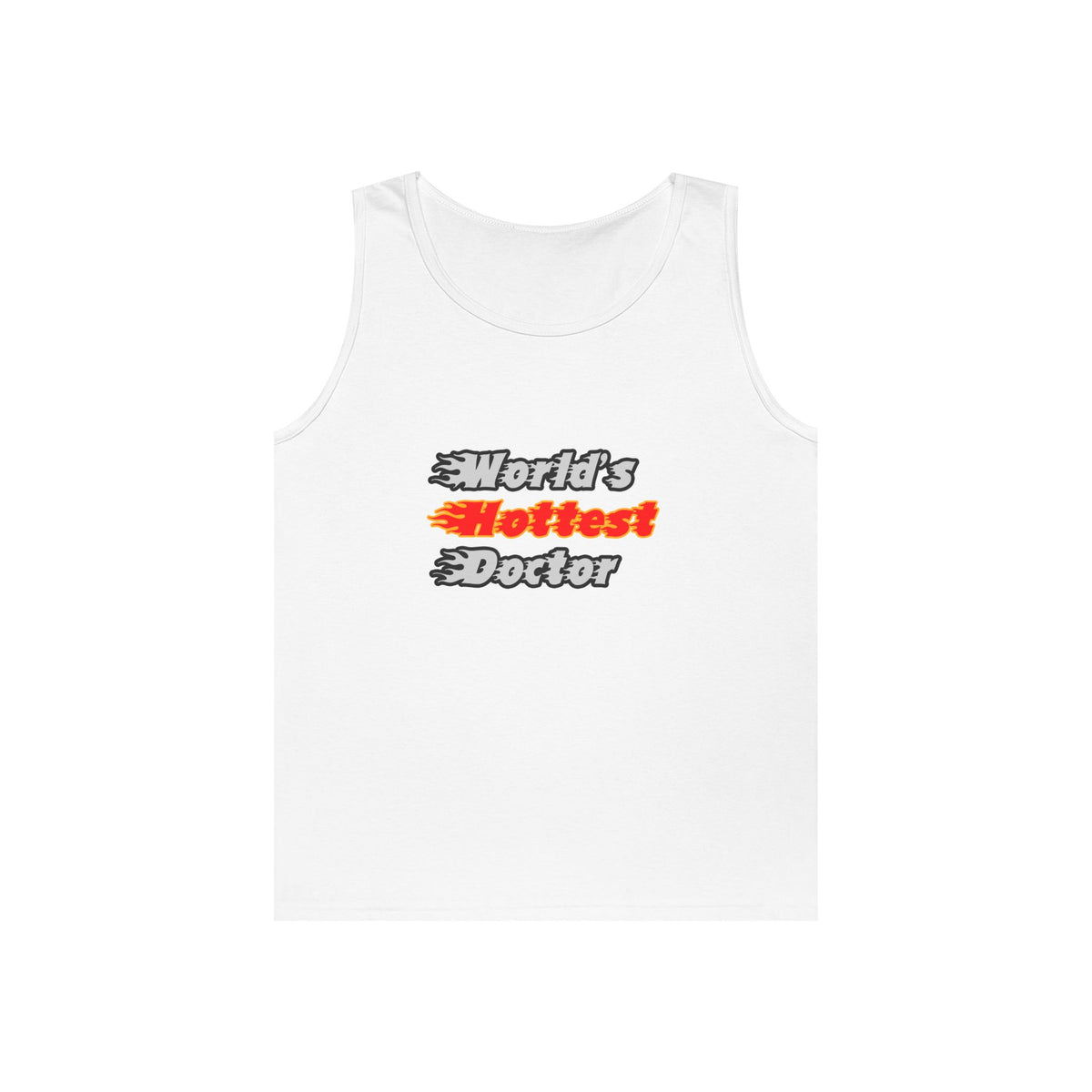 World's Hottest Doctor - Unisex Heavy Cotton Tank Top