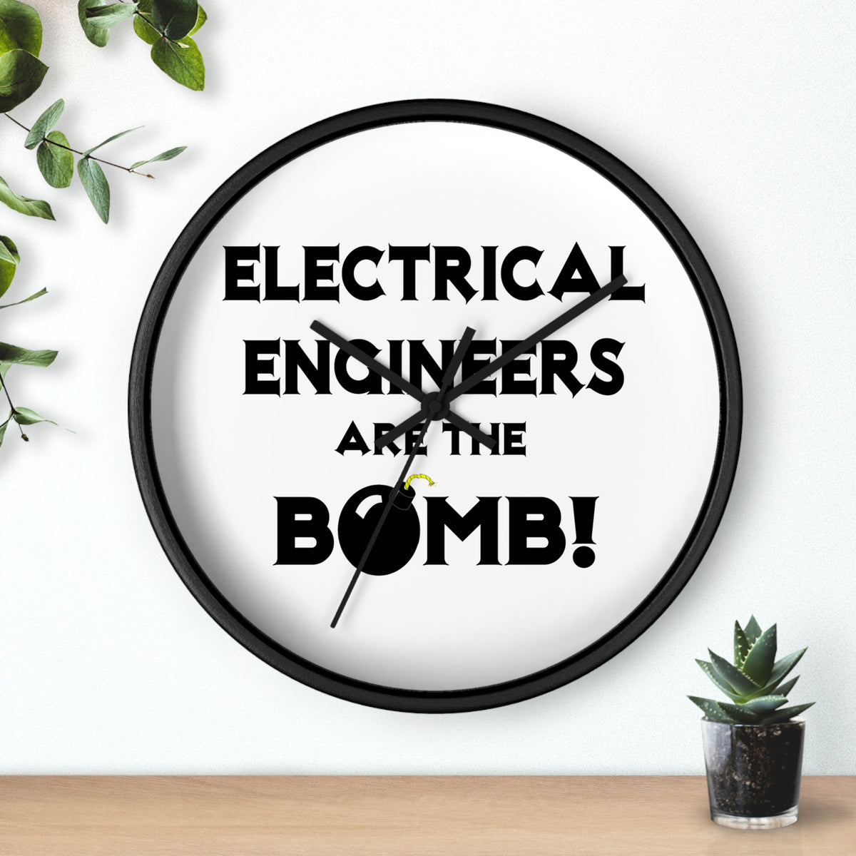 Electrical Engineers Are The Bomb! - Wall Clock