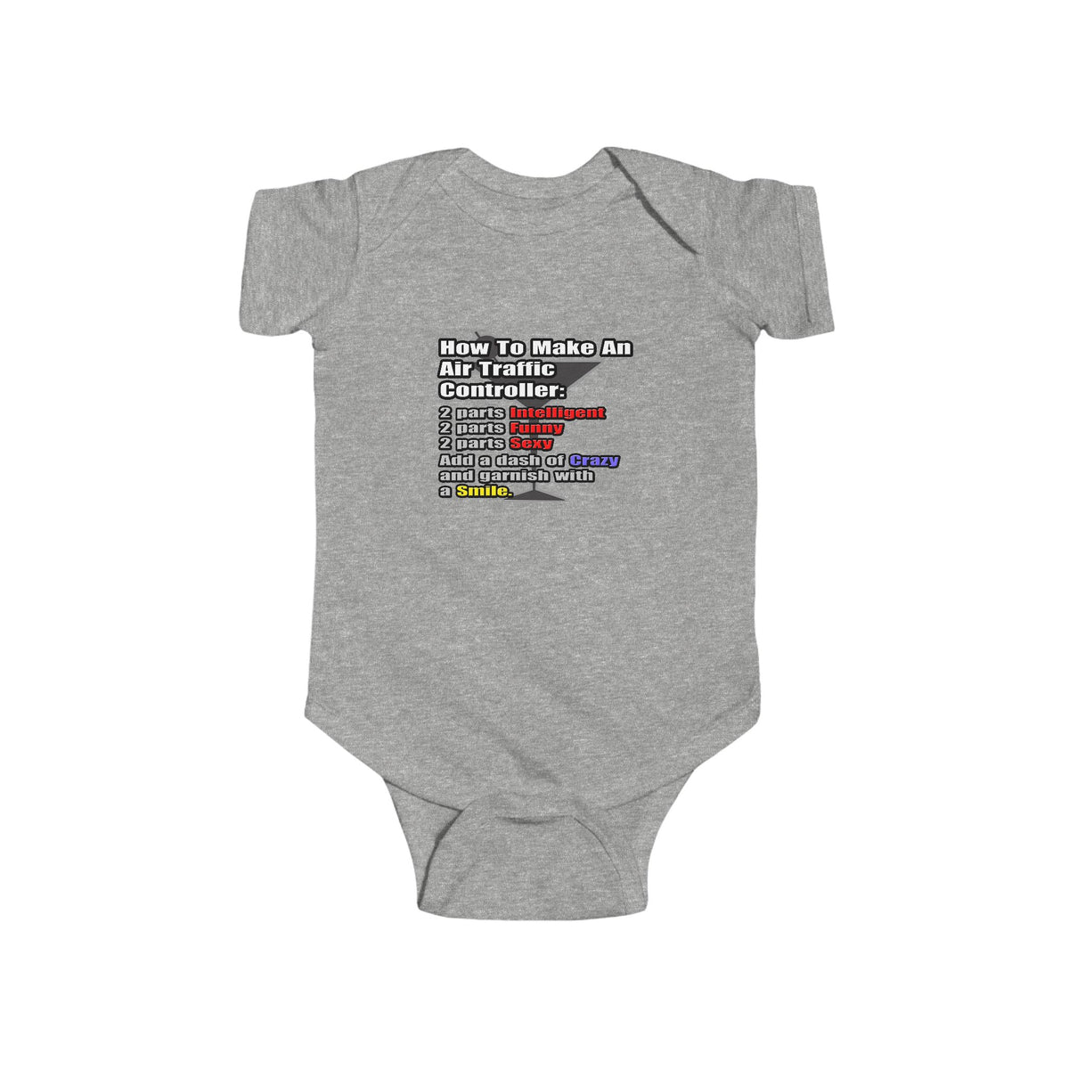 How To Make an Air Traffic Controller - Infant Fine Jersey Bodysuit