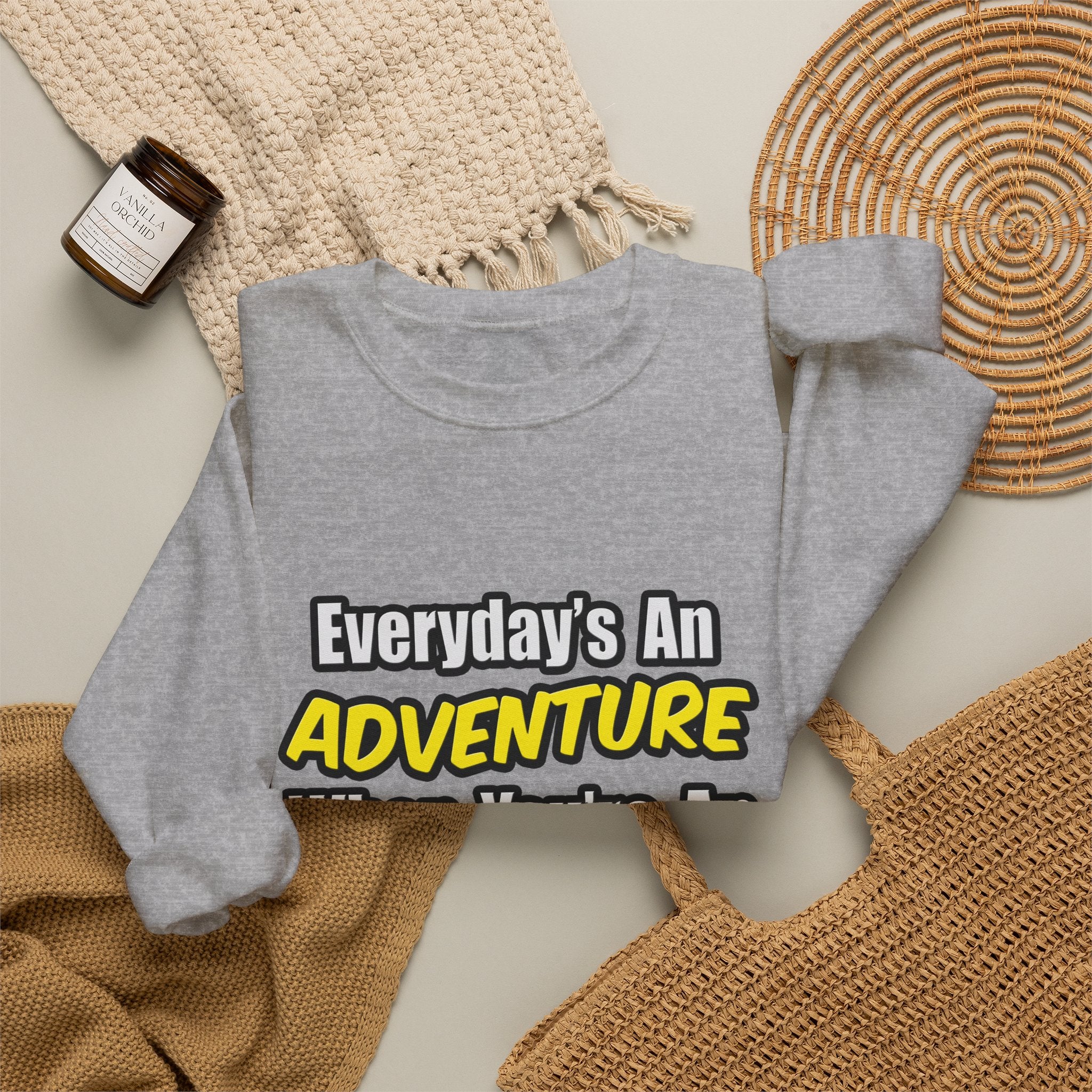 Everyday's An Adventure...Aerospace Engineer - Unisex Heavy Blend™ Crewneck Sweatshirt