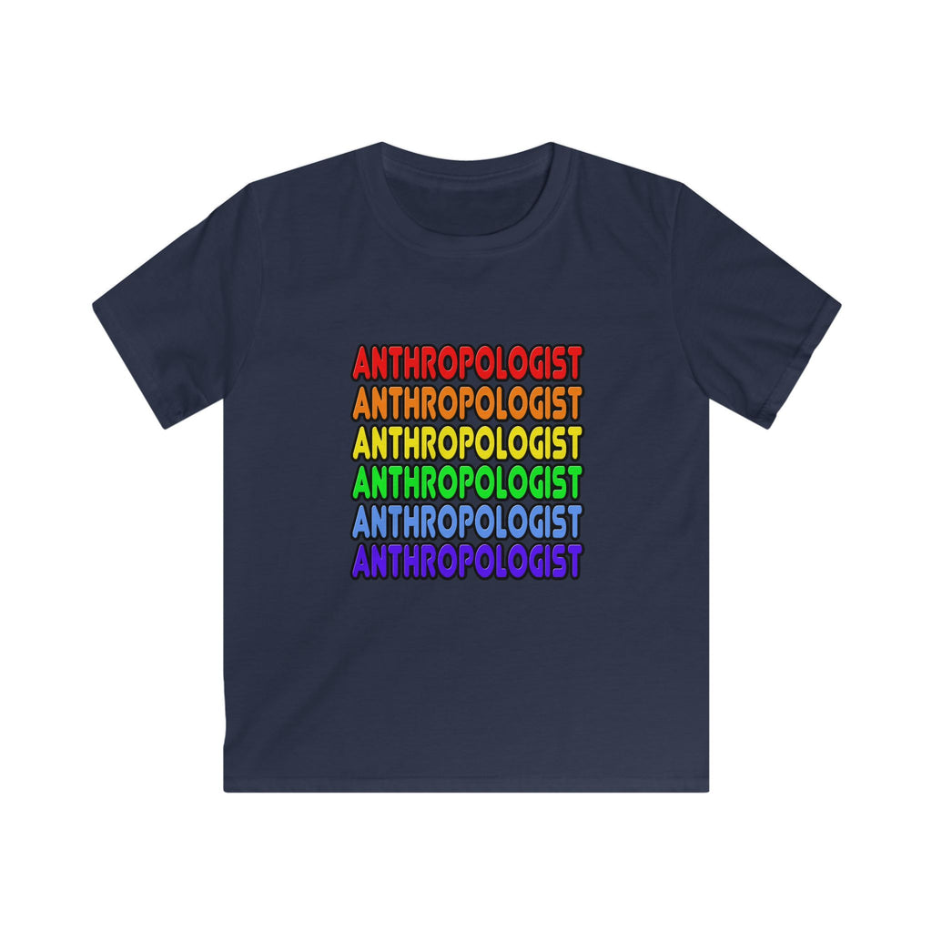 Rainbow Anthropologist - Kids Softstyle Tee