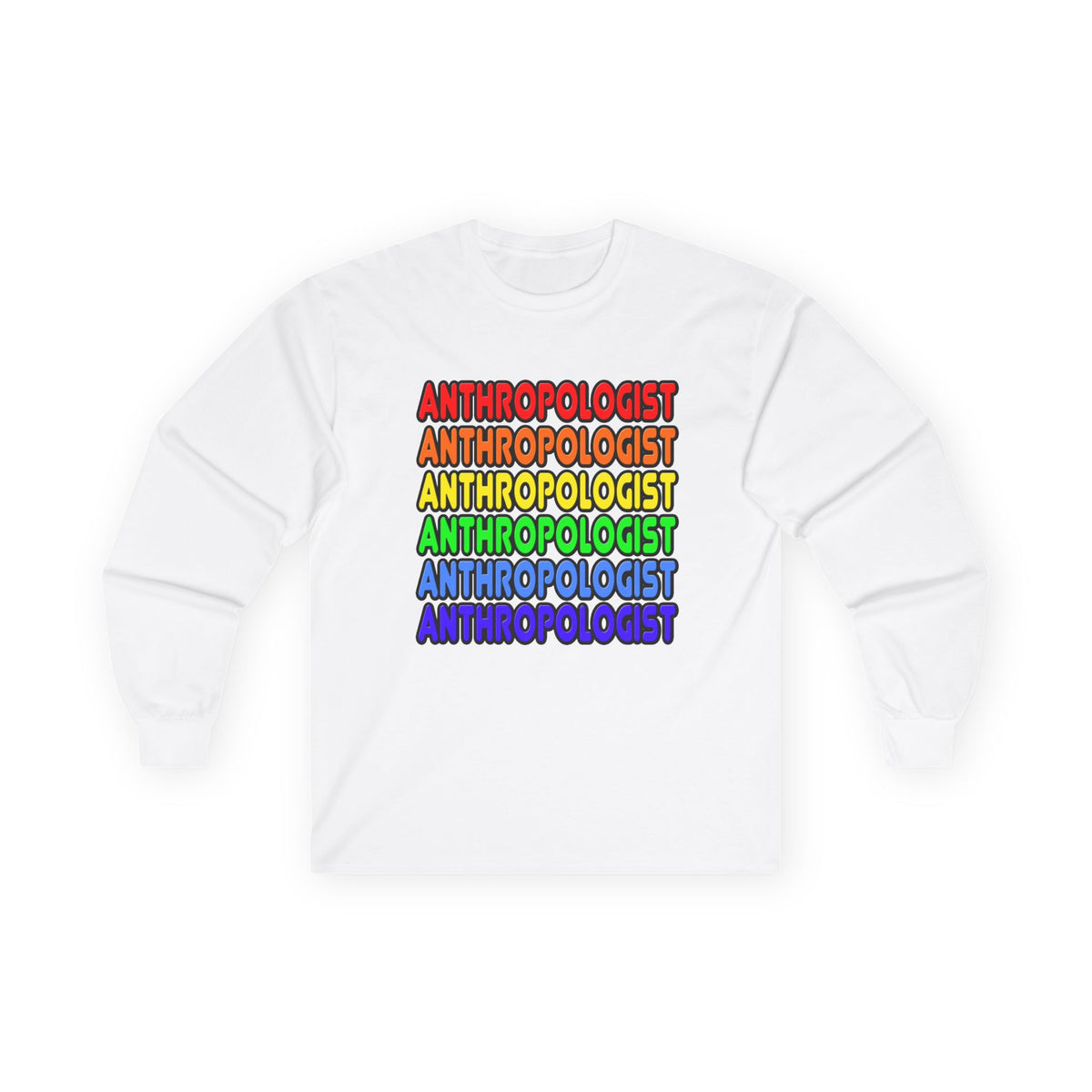 Rainbow Anthropologist - Unisex Ultra Cotton Long Sleeve Tee