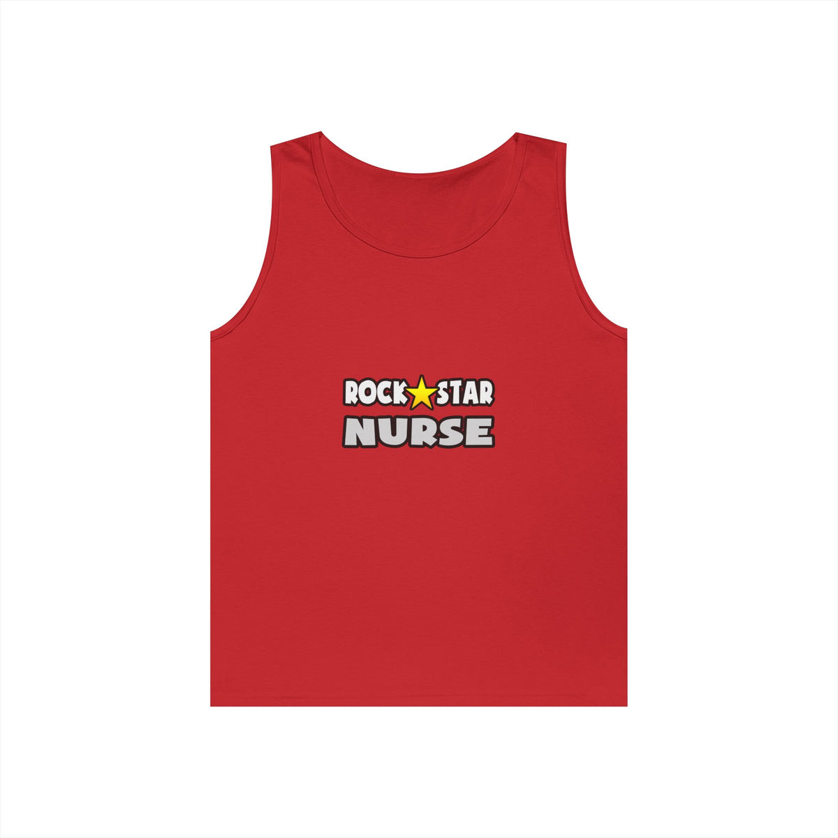 Rock Star Nurse (2) - Unisex Heavy Cotton Tank Top