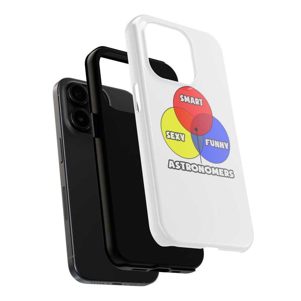 Venn Diagram .. Astronomers - Tough Phone Cases