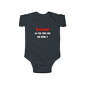 Funny Teacher Shirts and Gifts - Infant Fine Jersey Bodysuit