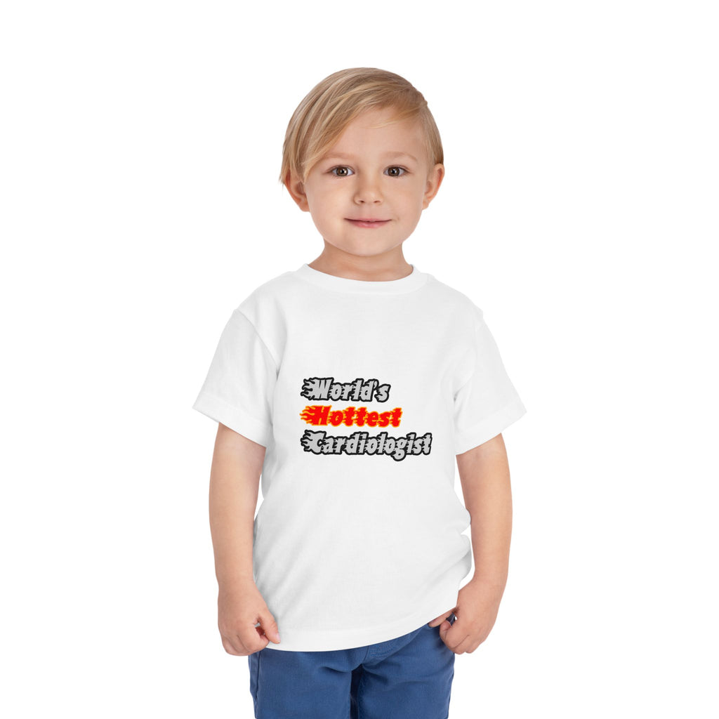 World's Hottest Cardiologist - Toddler Short Sleeve Tee