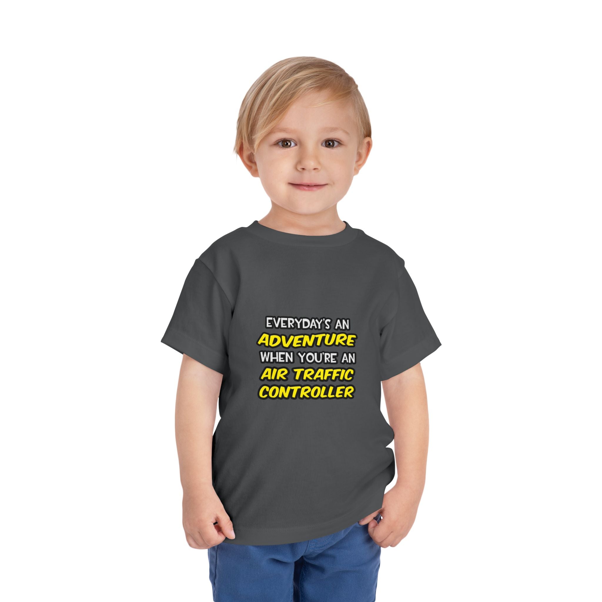 Everyday's An Adventure ... Air Traffic Controller - Toddler Short Sleeve Tee