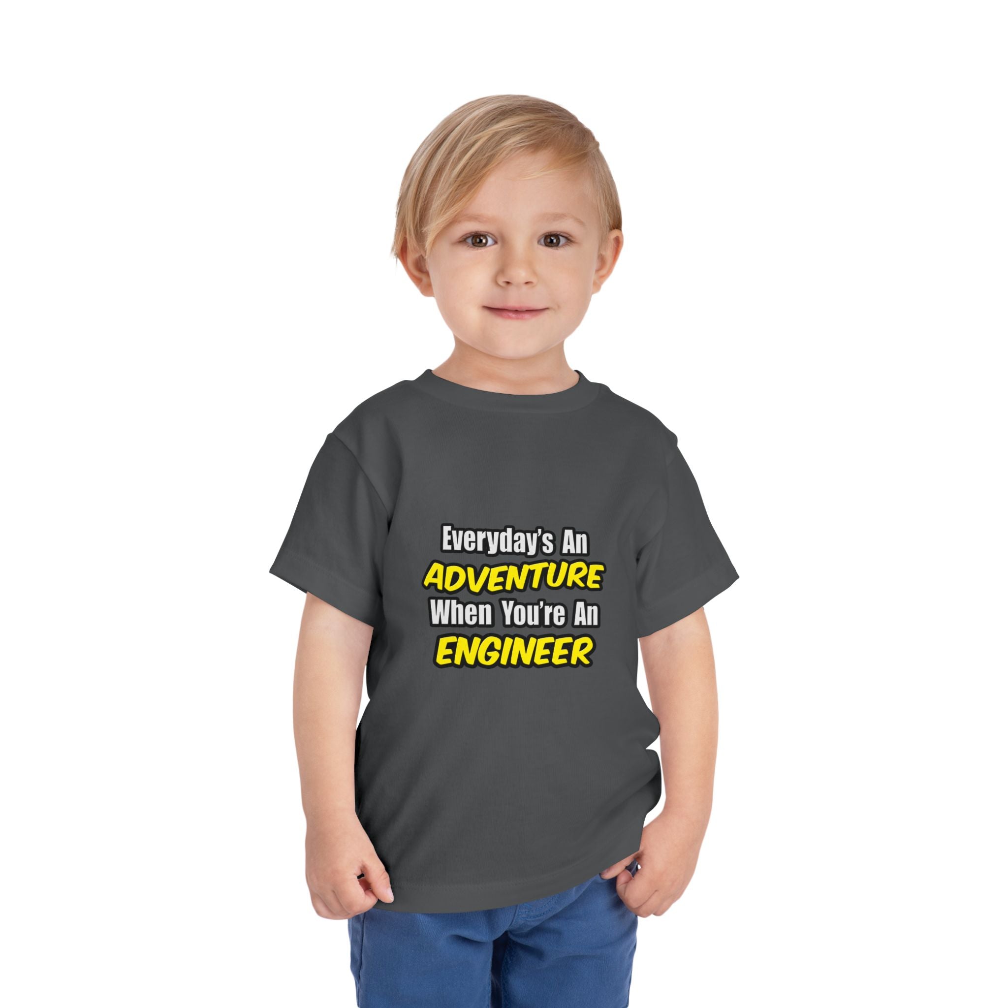 Everyday's An Adventure...Engineer - Toddler Short Sleeve Tee