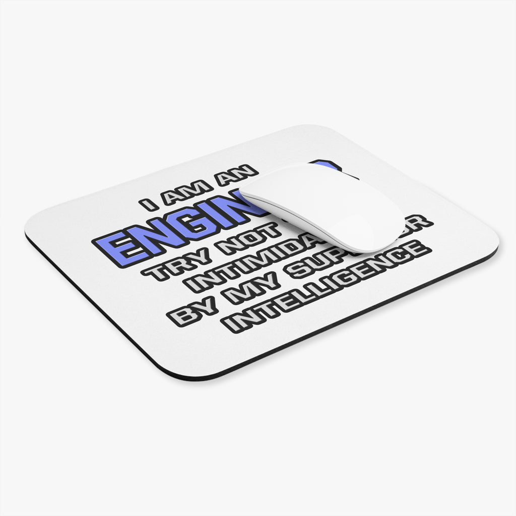 Engineer Joke ... Superior Intelligence - Mouse Pad (Rectangle)
