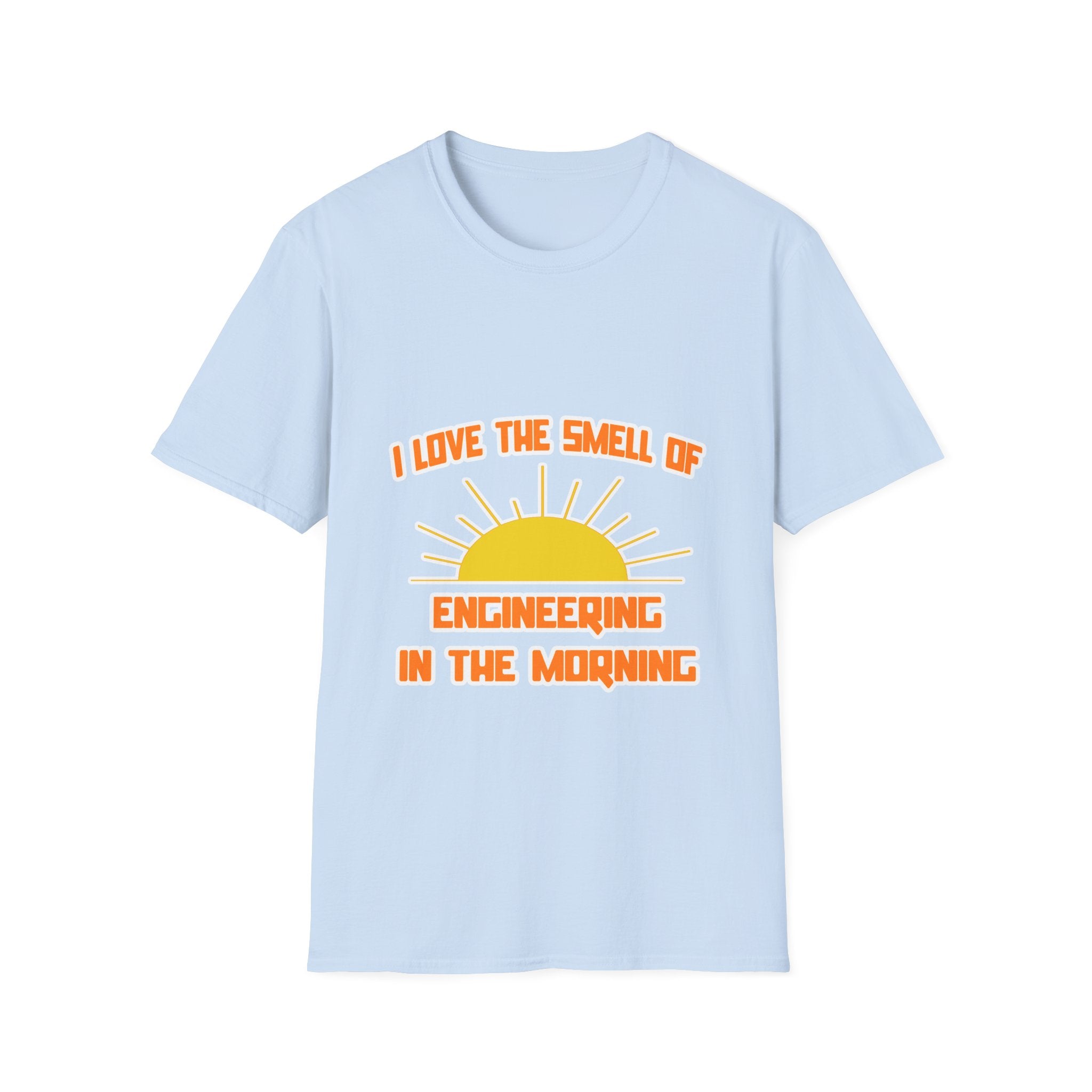 Smell of Engineering in the Morning - Unisex Softstyle T-Shirt