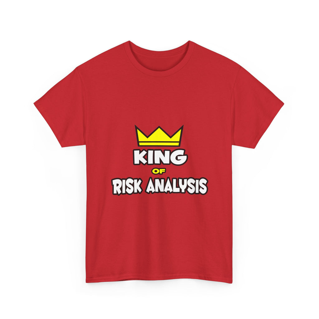 King of Risk Analysis - Unisex Heavy Cotton Tee