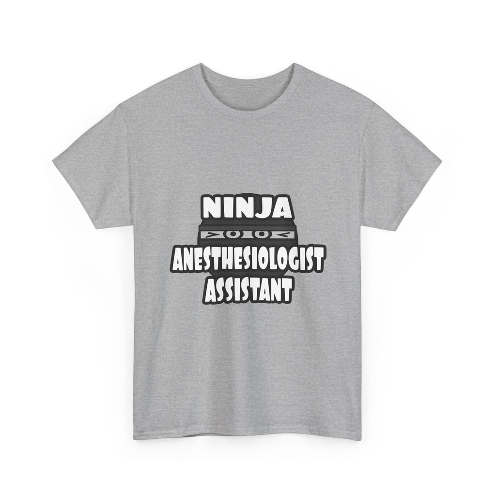 Ninja Anesthesiologist Assistant - Unisex Heavy Cotton Tee