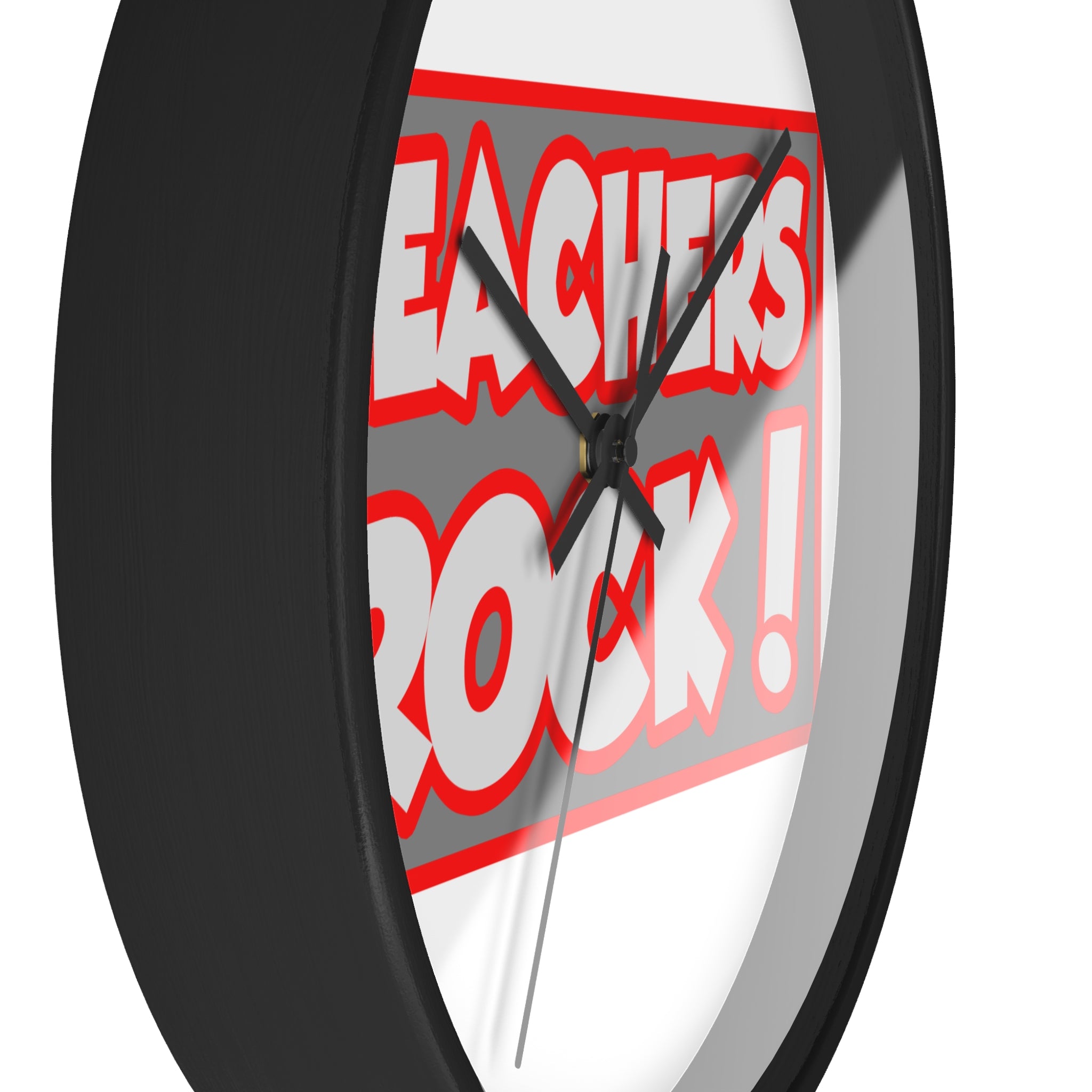 Teachers Rock! - Wall Clock