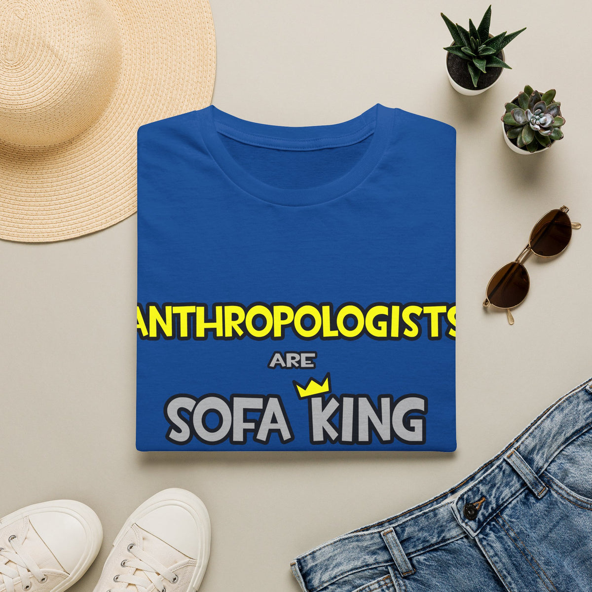 Anthropologists Are Sofa King Cool - Unisex Softstyle T-Shirt