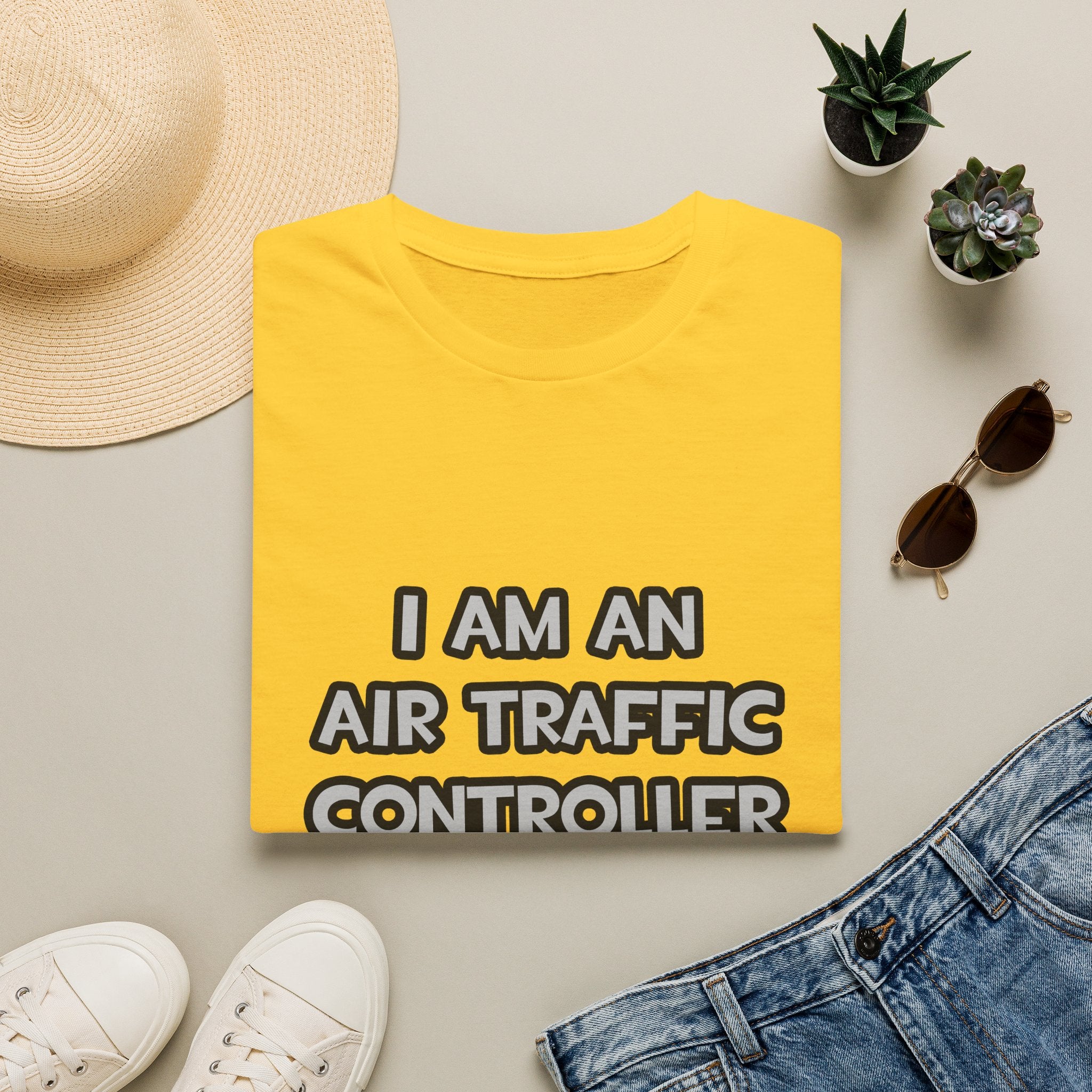 Air Traffic Controller ... Not A Magician - Unisex Softstyle T-Shirt