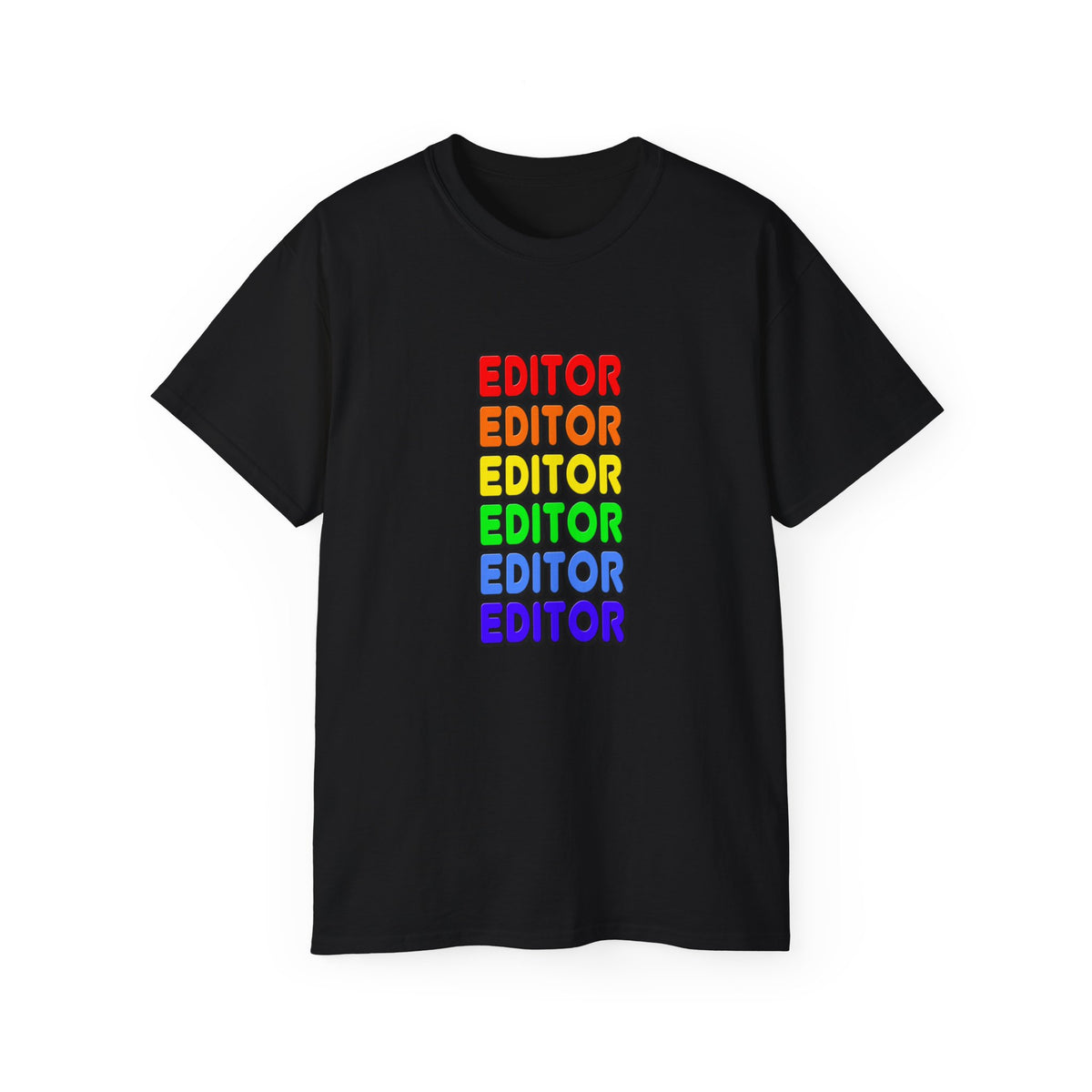 Rainbow Editor - Unisex Ultra Cotton Tee