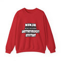 Ninja Anesthesiologist Assistant - Unisex Heavy Blend™ Crewneck Sweatshirt